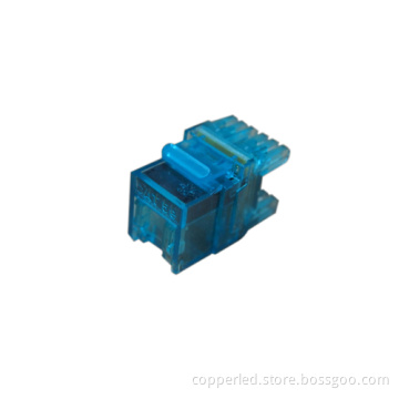UTP Cat. 5e Keystone Jack 180 Degree
